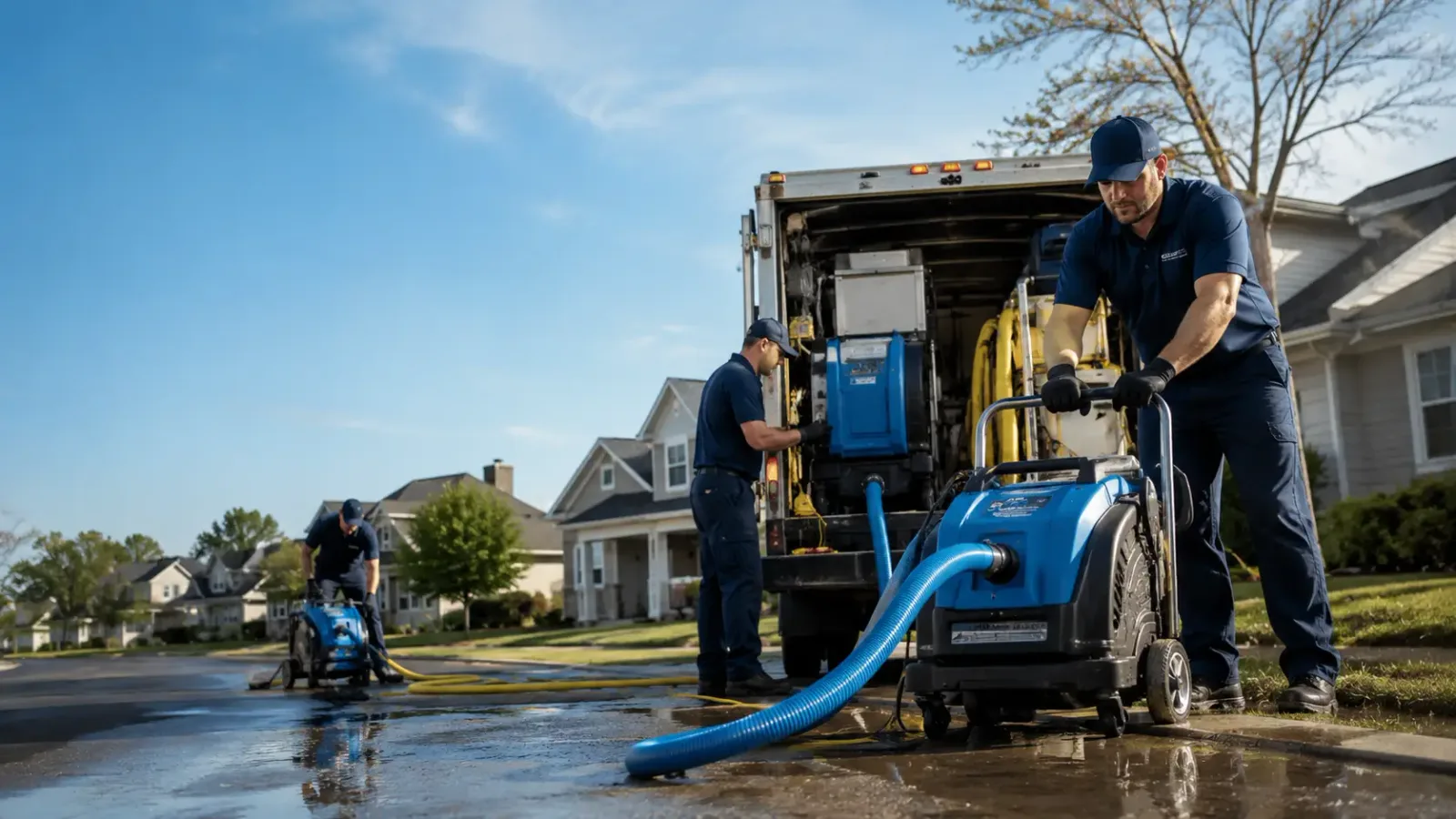 Flood Damage Cleanup in Lynco, WV